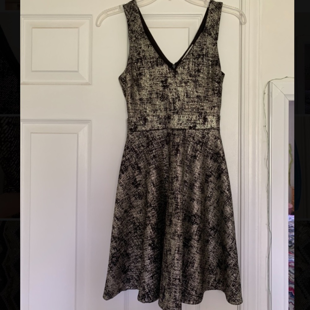 Black and Gold dress